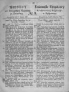 Amtsblatt der K&ouml;niglichen Preussischen Regierung zu Bromberg. 1869.01.08 No.2