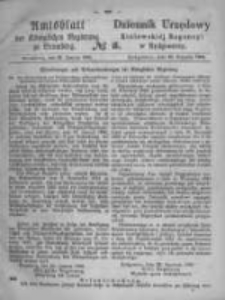 Amtsblatt der K&ouml;niglichen Preussischen Regierung zu Bromberg. 1869.01.29 No.5