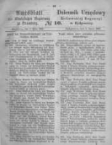 Amtsblatt der K&ouml;niglichen Preussischen Regierung zu Bromberg. 1869.03.05 No.10