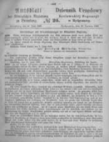 Amtsblatt der K&ouml;niglichen Preussischen Regierung zu Bromberg. 1869.06.18 No.25