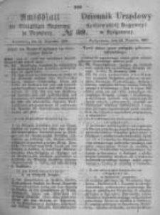 Amtsblatt der K&ouml;niglichen Preussischen Regierung zu Bromberg. 1869.09.24 No.39