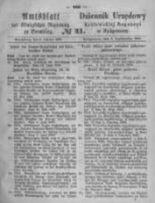 Amtsblatt der Königlichen Preussischen Regierung zu Bromberg. 1869.10.08 No.41