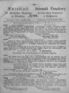 Amtsblatt der K&ouml;niglichen Preussischen Regierung zu Bromberg. 1869.12.31 No.53