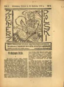 Żołnierz Polski : pismo poświęcone czynowi i doli żołnierza polskiego. R.1 1919 nr9