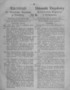 Amtsblatt der Königlichen Preussischen Regierung zu Bromberg. 1868.01.24 No.4