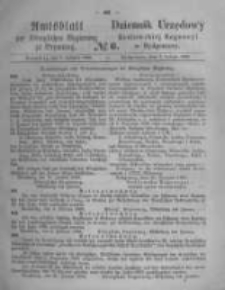 Amtsblatt der K&ouml;niglichen Preussischen Regierung zu Bromberg. 1868.02.07 No.6