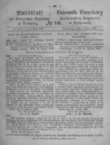 Amtsblatt der Königlichen Preussischen Regierung zu Bromberg. 1868.03.06 No.10