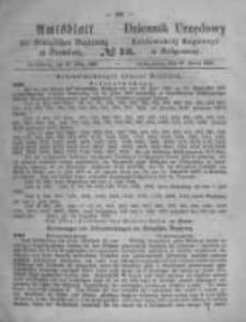 Amtsblatt der K&ouml;niglichen Preussischen Regierung zu Bromberg. 1868.03.27 No.13