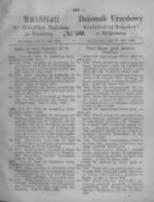 Amtsblatt der K&ouml;niglichen Preussischen Regierung zu Bromberg. 1868.05.15 No.20