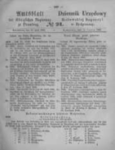 Amtsblatt der K&ouml;niglichen Preussischen Regierung zu Bromberg. 1868.06.12 No.24