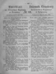 Amtsblatt der Königlichen Preussischen Regierung zu Bromberg. 1868.07.31 No.31