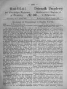 Amtsblatt der K&ouml;niglichen Preussischen Regierung zu Bromberg. 1868.08.07 No.32