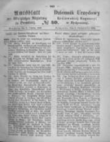Amtsblatt der K&ouml;niglichen Preussischen Regierung zu Bromberg. 1868.10.02 No.40