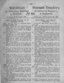Amtsblatt der K&ouml;niglichen Preussischen Regierung zu Bromberg. 1868.10.23 No.43