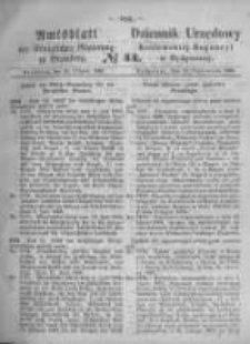 Amtsblatt der K&ouml;niglichen Preussischen Regierung zu Bromberg. 1868.10.30 No.44