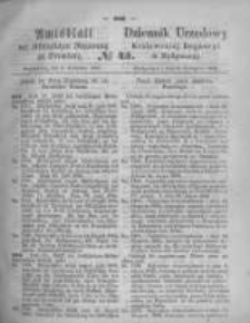 Amtsblatt der K&ouml;niglichen Preussischen Regierung zu Bromberg. 1868.11.06 No.45