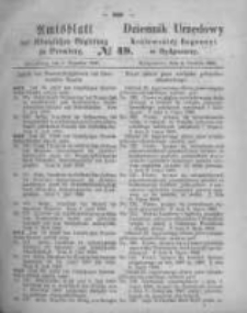 Amtsblatt der K&ouml;niglichen Preussischen Regierung zu Bromberg. 1868.12.04 No.49
