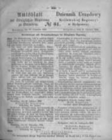 Amtsblatt der K&ouml;niglichen Preussischen Regierung zu Bromberg. 1868.12.18 No.51