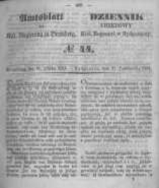 Amtsblatt der Königlichen Preussischen Regierung zu Bromberg. 1851.10.31 No.44