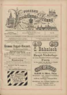 Posener Ausstellungs-Zeitung: Offizielles Organ der Provinzial-Gewerbe-Ausstellung 1895.08.06 Nr73