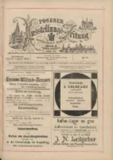 Posener Ausstellungs-Zeitung: Offizielles Organ der Provinzial-Gewerbe-Ausstellung 1895.08.10 Nr77