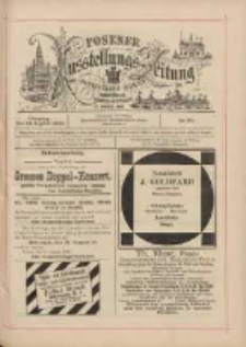 Posener Ausstellungs-Zeitung: Offizielles Organ der Provinzial-Gewerbe-Ausstellung 1895.08.13 Nr80