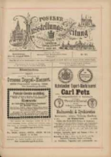 Posener Ausstellungs-Zeitung: Offizielles Organ der Provinzial-Gewerbe-Ausstellung 1895.08.15 Nr82