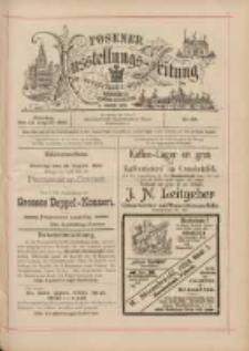 Posener Ausstellungs-Zeitung: Offizielles Organ der Provinzial-Gewerbe-Ausstellung 1895.08.18 Nr85