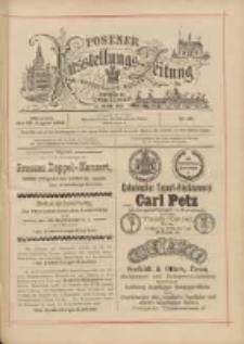 Posener Ausstellungs-Zeitung: Offizielles Organ der Provinzial-Gewerbe-Ausstellung 1895.08.28 Nr95