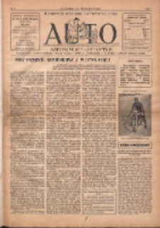 Auto: ilustrowane czasopismo sportowo-techniczne: automobilizm, lotnictwo, kolarstwo, sporty wodne, piłka nożna, sporty towarzyskie, atletyka, sporty zimowe i inne 1922.07.08 R.1 Nr4