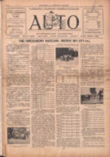 Auto: ilustrowane czasopismo sportowo-techniczne: automobilizm, lotnictwo, kolarstwo, sporty wodne, piłka nożna, sporty towarzyskie, atletyka, sporty zimowe i inne 1922.08.05 R.1 Nr6