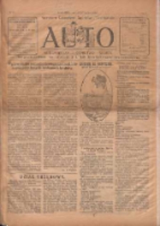 Auto: ilustrowane czasopismo sportowo-techniczne: automobilizm, lotnictwo, sporty 1922.12.01 R.1 Nr13