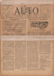 Auto: ilustrowane czasopismo sportowo-techniczne: automobilizm, lotnictwo, sporty 1923.01.01 R.2 Nr1 R.2 Nr1