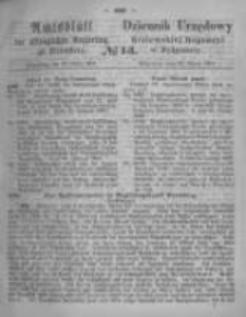 Amtsblatt der K&ouml;niglichen Preussischen Regierung zu Bromberg. 1867.03.29 No.13