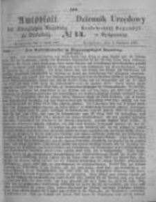 Amtsblatt der K&ouml;niglichen Preussischen Regierung zu Bromberg. 1867.04.05 No.14