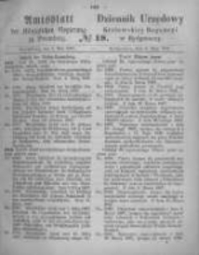 Amtsblatt der Königlichen Preussischen Regierung zu Bromberg. 1867.05.03 No.18