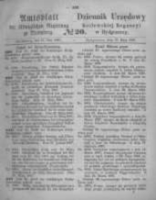 Amtsblatt der Königlichen Preussischen Regierung zu Bromberg. 1867.05.17 No.20