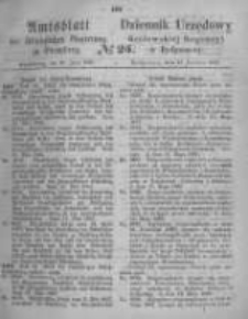 Amtsblatt der K&ouml;niglichen Preussischen Regierung zu Bromberg. 1867.06.21 No.25