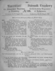 Amtsblatt der K&ouml;niglichen Preussischen Regierung zu Bromberg. 1867.08.30 No.35