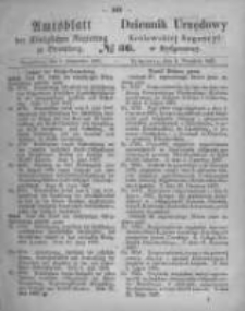 Amtsblatt der K&ouml;niglichen Preussischen Regierung zu Bromberg. 1867.09.06 No.36