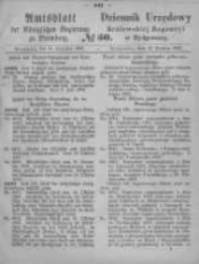 Amtsblatt der K&ouml;niglichen Preussischen Regierung zu Bromberg. 1867.12.13 No.50