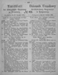 Amtsblatt der K&ouml;niglichen Preussischen Regierung zu Bromberg. 1867.12.27 No.52
