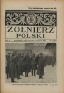 Żołnierz Polski : pismo poświęcone czynowi i doli żołnierza polskiego. R.4 1922 nr6