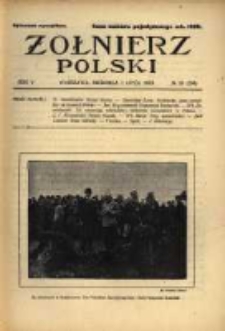 Żołnierz Polski : pismo poświęcone czynowi i doli żołnierza polskiego. R.5 1923 nr26