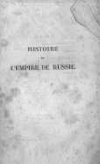 Histoire de l'empire de Russie. T.9