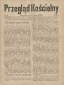 Przegląd Kościelny 1879.07.10 R.1 Nr2
