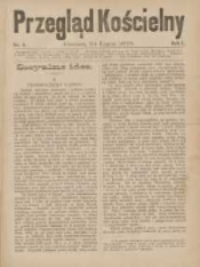 Przegląd Kościelny 1879.07.24 R.1 Nr4
