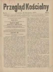 Przegląd Kościelny 1879.08.21 R.1 Nr8