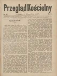 Przegląd Kościelny 1879.09.11 R.1 Nr11