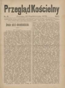 Przegląd Kościelny 1879.10.23 R.1 Nr17